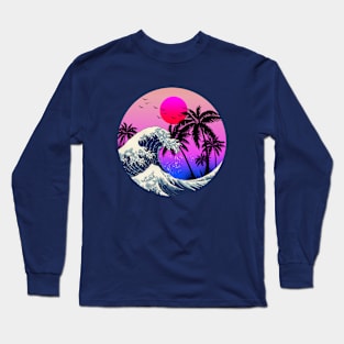 Waving Palms Long Sleeve T-Shirt